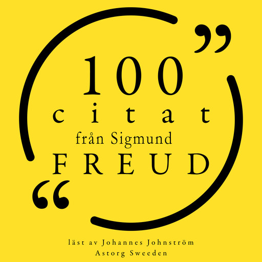 100 citat från Sigmund Freud, Sigmund Freud