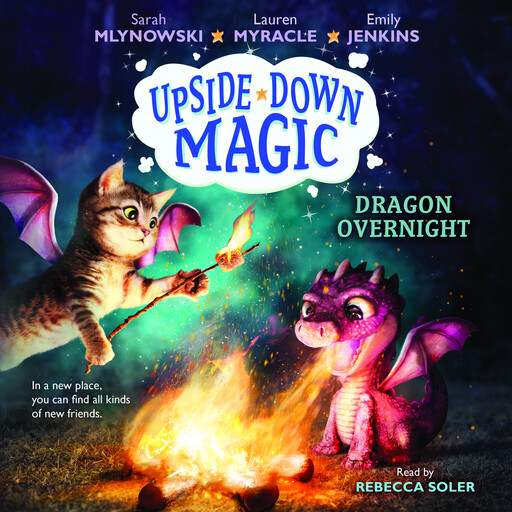 Dragon Overnight (Upside-Down Magic #4), Lauren Myracle, Sarah Mlynowski, Emily Jenkins