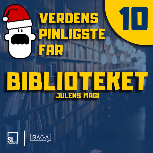 Verdens Pinligste Far og Julens magi 10 - Biblioteket, Simon Lund Larsen