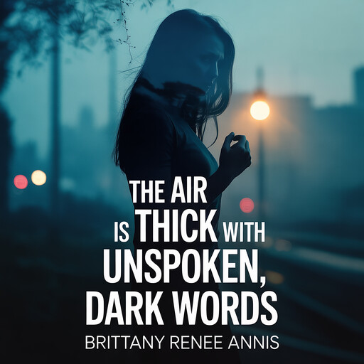 The air is thick with unspoken, dark words, Brittany Renee Annis