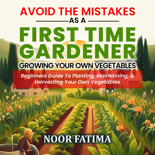 Avoid The Mistakes As A First Time Gardener Growing Your Own Vegetables : Beginners Guide To Planting, Maintaining, & Harvesting Your Own Vegetables, Noor Fatima