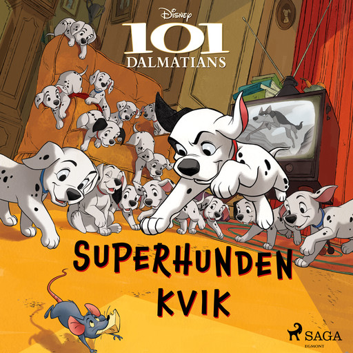 101 Dalmatinere - Superhunden Kvik, – Disney