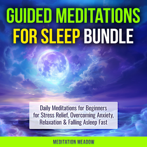 Guided Meditations for Sleep Bundle, Meditation Meadow