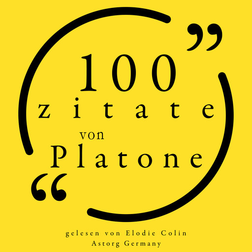100 Zitate von Platon, Plato