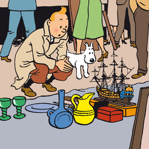 Enhörningens hemlighet, Hergé