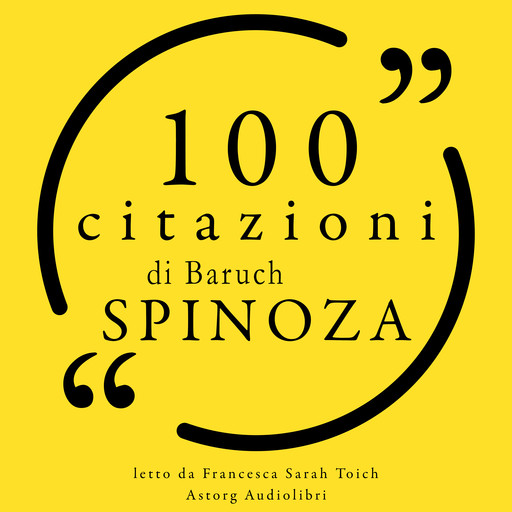 100 citazioni di Baruch Spinoza, Baruch Spinoza