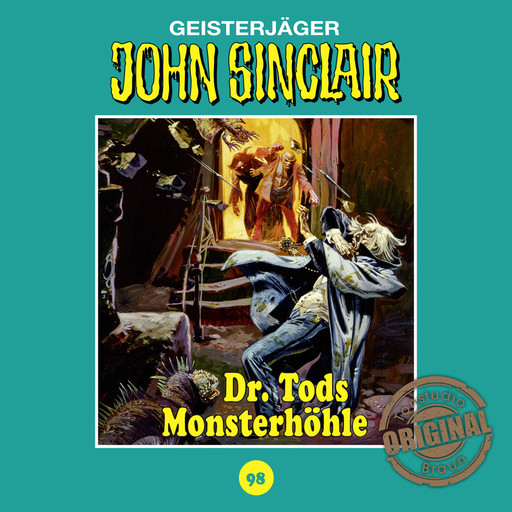 John Sinclair, Tonstudio Braun, Folge 98: Dr. Tods Monsterhöhle (Ungekürzt), Jason Dark