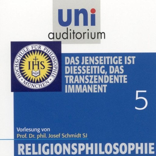 Religionsphilosophie (5), Josef Schmidt