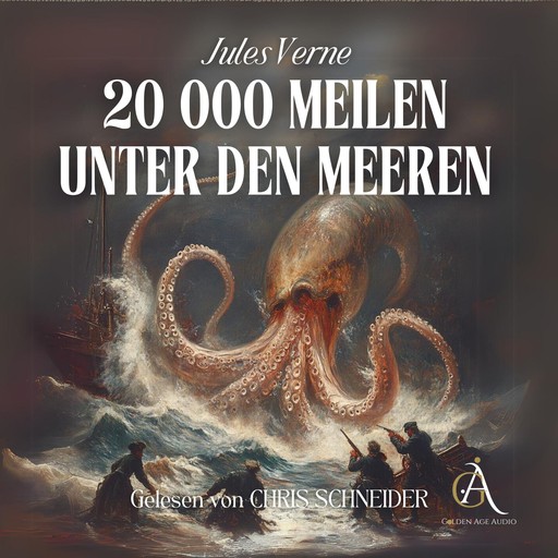 20.000 Meilen unter dem Meer - Hörbuch, Jules Verne