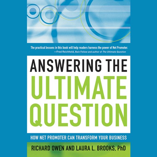 Answering the Ultimate Question, Richard Owen, Laura Brooks