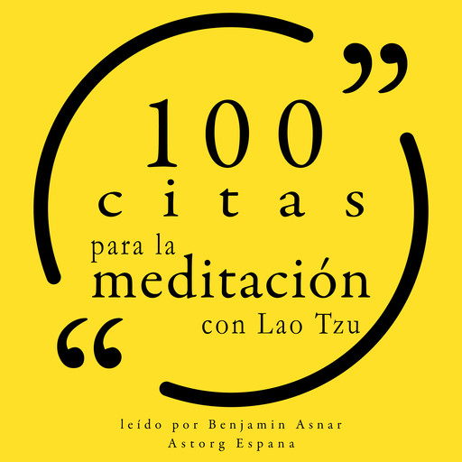 100 citas para la meditación con Lao Tzu, Lao Zi