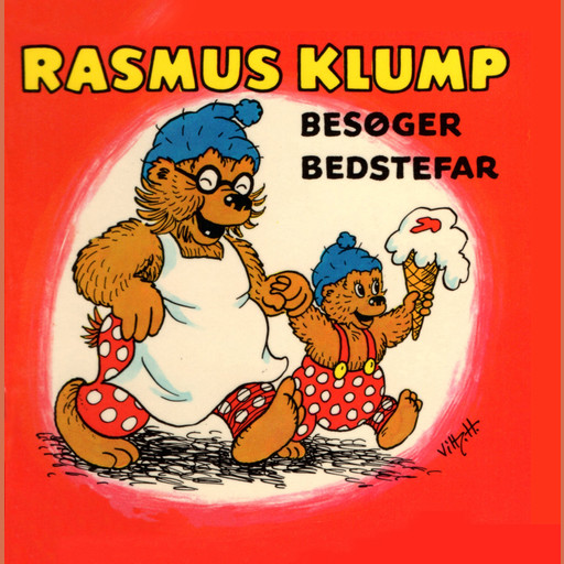 Rasmus Klump besøger bedstefar, Carla og Vilh. Hansen