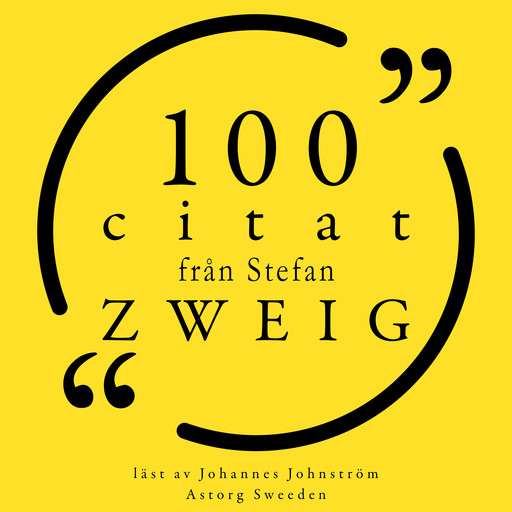 100 citat från Stefan Zweig, Stefan Zweig