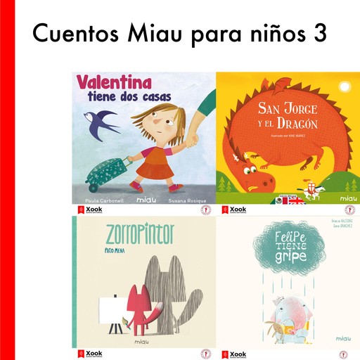 Cuentos Miau para niños 3, Ediciones Jaguar