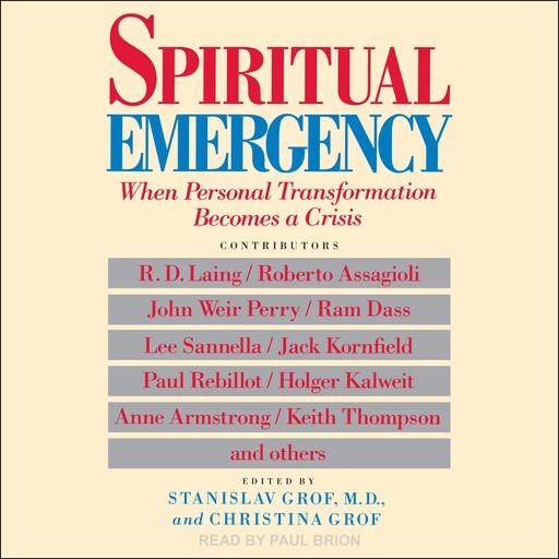 Spiritual Emergency, Stanislav Grof, Christina Grof