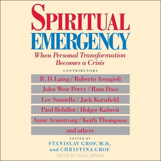 Spiritual Emergency, Stanislav Grof, Christina Grof