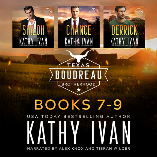 Texas Boudreau Brotherhood Books 7-9, Kathy Ivan