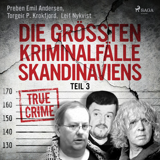 Die größten Kriminalfälle Skandinaviens - Teil 3, Torgeir P. Krokfjord, Leif Nykvist, Preben Emil Andersen