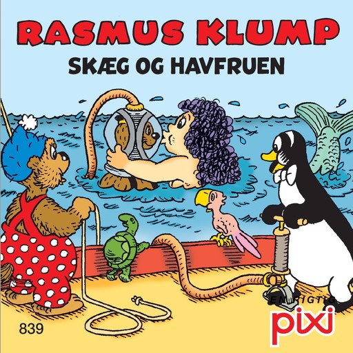 Rasmus Klump 3 - Skæg og Havfruen og Rasmus Klump holder høns, Carla og Vilh. Hansen