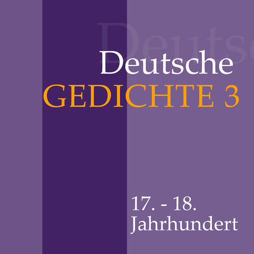 Deutsche Gedichte 3, Various Artists