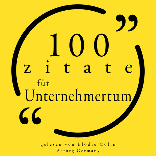 100 Zitate für Unternehmertum, Various