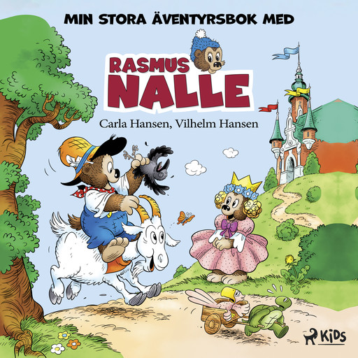 Min stora äventyrsbok med Rasmus Nalle, Carla Hansen, Vilhelm Hansen