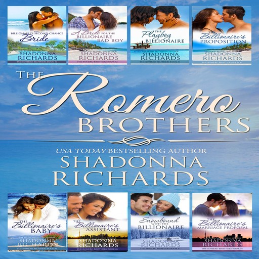 The Romero Brothers Complete Series Books 1-8, Shadonna Richards
