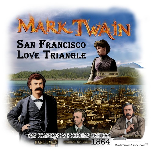 Mark Twain San Francisco Love Triangle, Peter Clark, LLC, Mark Twain Associates