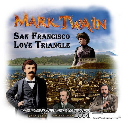 Mark Twain San Francisco Love Triangle, Peter Clark, LLC, Mark Twain Associates