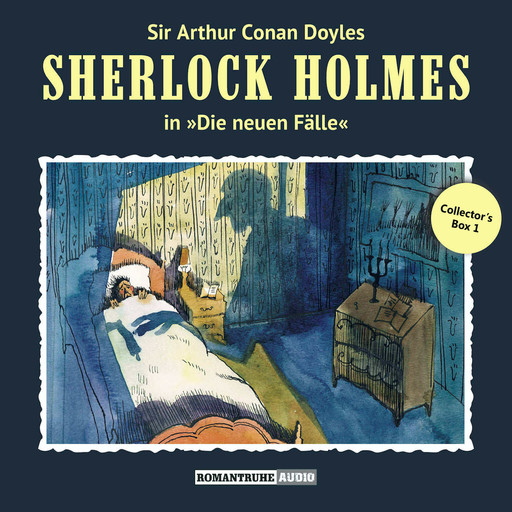 Sherlock Holmes, Die neuen Fälle, Collector's Box 1, Arthur Conan Doyle, Thomas Tippner, Marc Freund, Gerd Naumann, Andreas Masuth