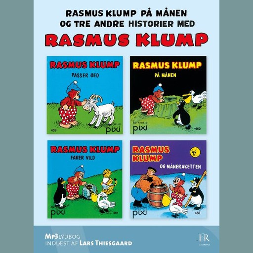 Rasmus Klump på månen - og tre andre historier, Carla Hansen, Vilhelm Hansen