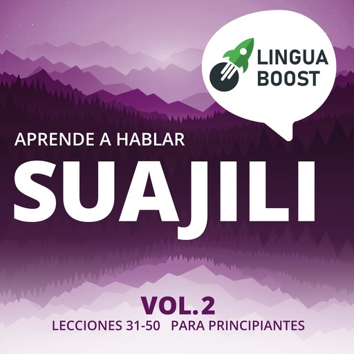 Aprende a hablar suajili Vol. 2, LinguaBoost