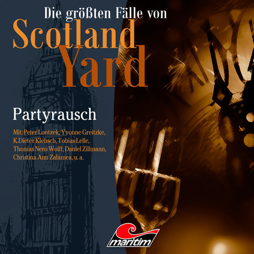 Die größten Fälle von Scotland Yard, Folge 36: Partyrausch, Markus Duschek