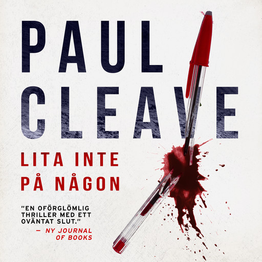 Lita inte på någon, Paul Cleave