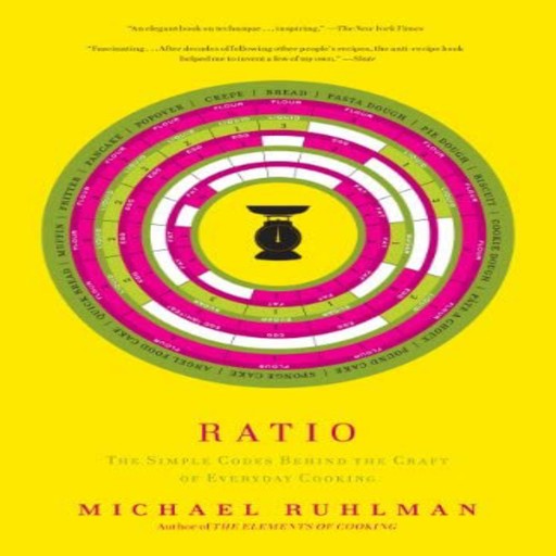 Ratio: The Simple Codes Behind the Craft of Everyday Cooking, Michael Ruhlman