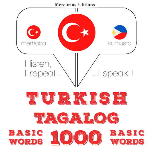 Türkçe - Tagalog: 1000 temel kelime, JM Gardner