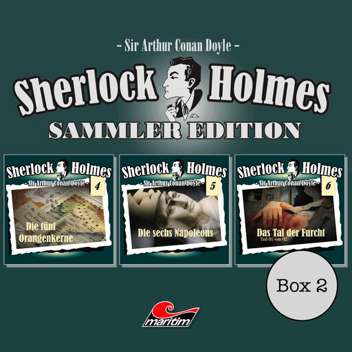 Sherlock Holmes - Die Originale, Box 2: Sammler Edition (ungekürzt), Arthur Conan Doyle