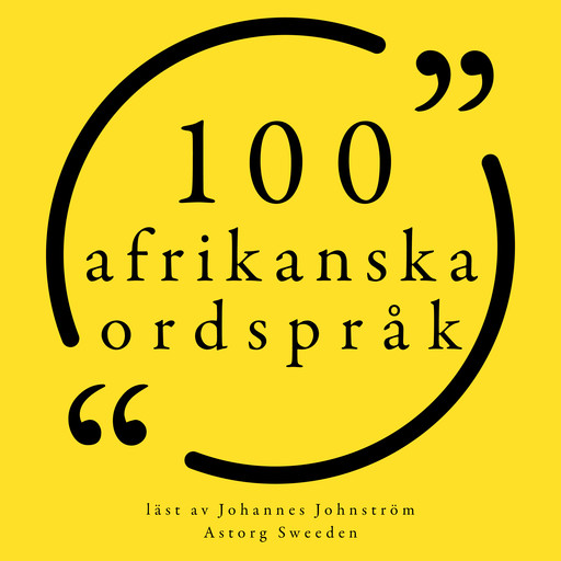 100 afrikanska ordspråk, 