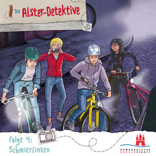 Die Alster-Detektive, Folge 4: Schmierfinken (Ungekürzt), Katrin Wiegand, Kai Schwind