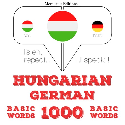 Magyar - német: 1000 alapszó, JM Gardner