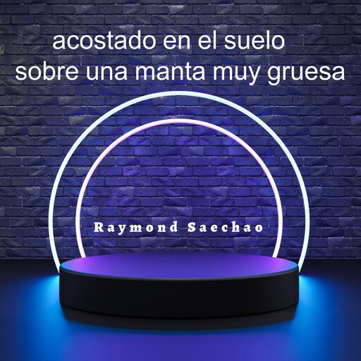 acostado en el suelo sobre una manta muy gruesa, Raymond Saechao