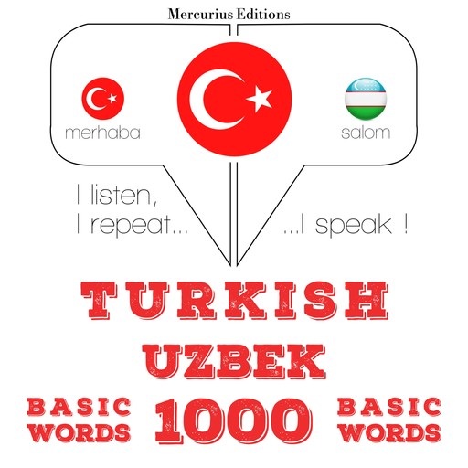 Türkçe - Özbekçe: 1000 temel kelime, JM Gardner