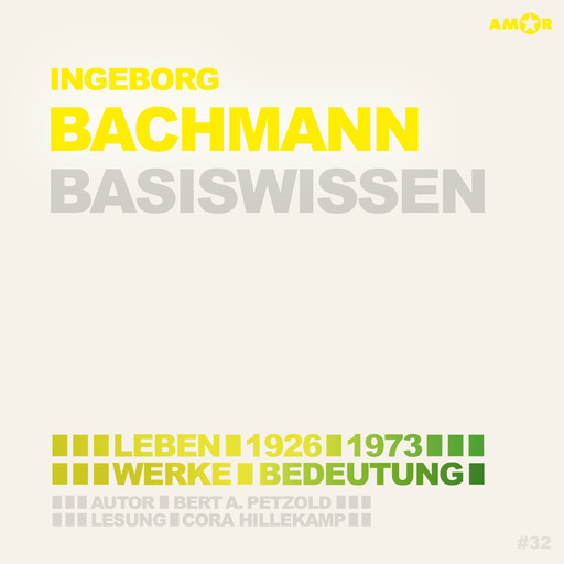 Ingeborg Bachmann (1926-1973) - Leben, Werk, Bedeutung - Basiswissen (Ungekürzt), Bert Alexander Petzold
