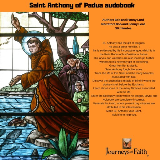 Saint Anthony of Padua audiobook, Bob Lord, Penny Lord