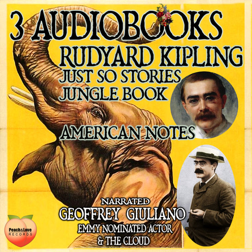 3 Audiobooks Rudyard Kipling, Joseph Rudyard Kipling