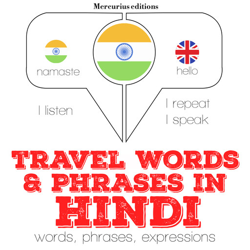 Travel words and phrases in Hindi, J.M. Gardner