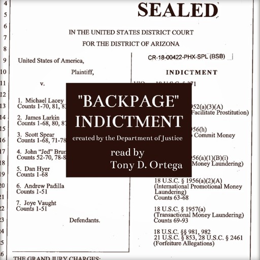 Backpage Indictment, Department of Justice