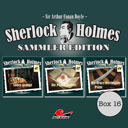 Sherlock Holmes - Die Originale, Box 16: Sammler Edition (ungekürzt), Arthur Conan Doyle
