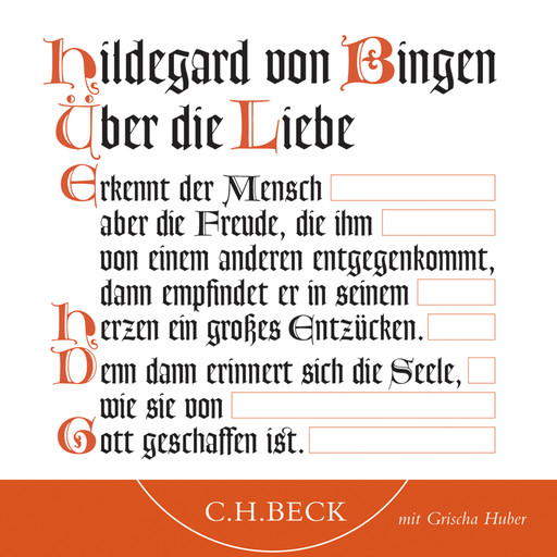 Über die Liebe, Hildegard von Bingen