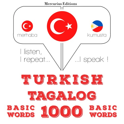 Türkçe - Tagalog: 1000 temel kelime, JM Gardner